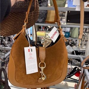 Italian leather/suede bag